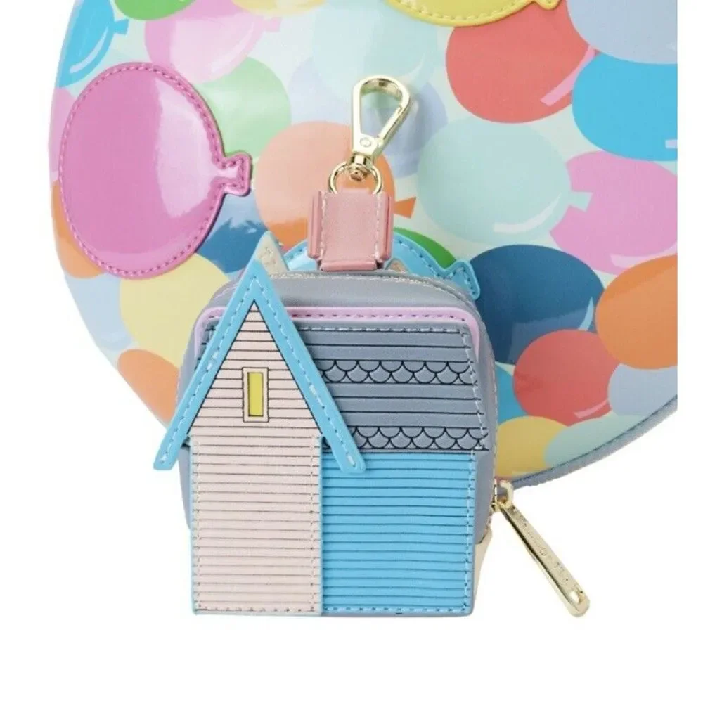 Loungefly Up Balloon House Figural Crossbody Bag With Coin Purse - Picture 5 of 7